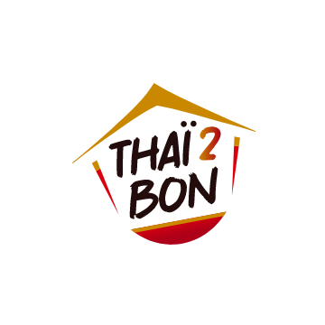 Ôbuntu : Toi+Moi+Nous - Logo de l'enseigne Thaï2Bon - Cuisine Thaïlandaise à Saint-Gely-Du-Fesc
